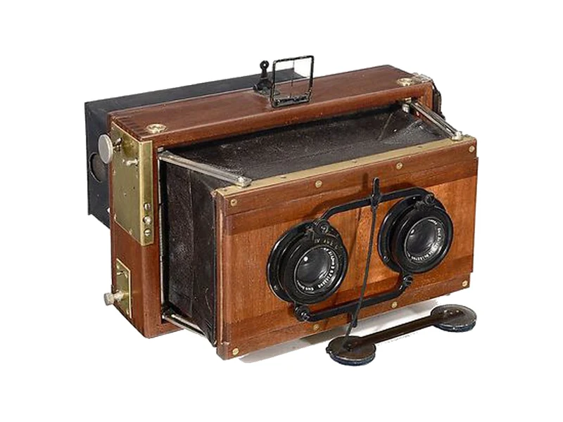 Ernemann Tropen Klapp-Camera Stereo